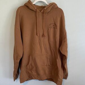 Swampdog Men's Brown Hoodie Sweatshirt Size 3XL